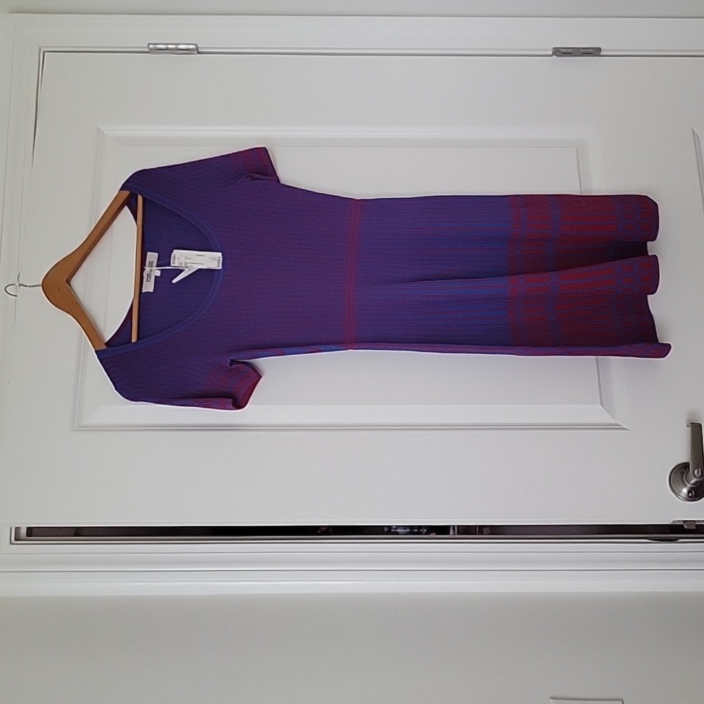 Diane von Fursfenberg vintage geometric design dress